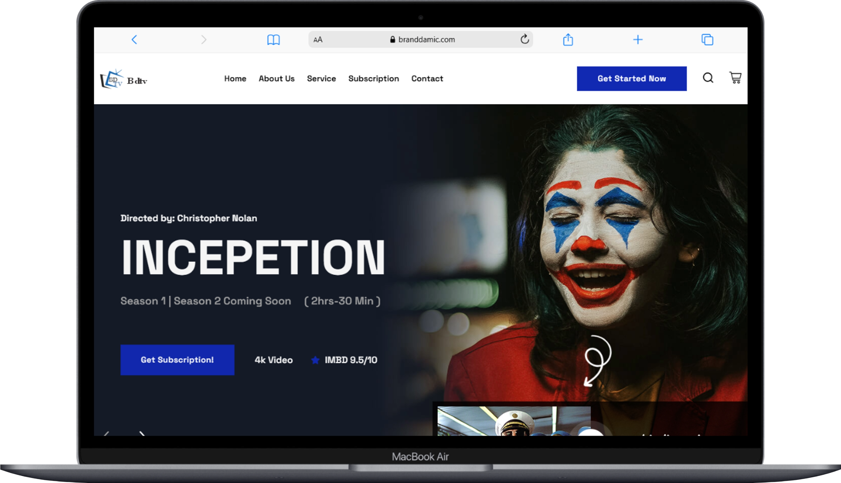 Full-stack Web Development — Streaming & Internet TV Platform