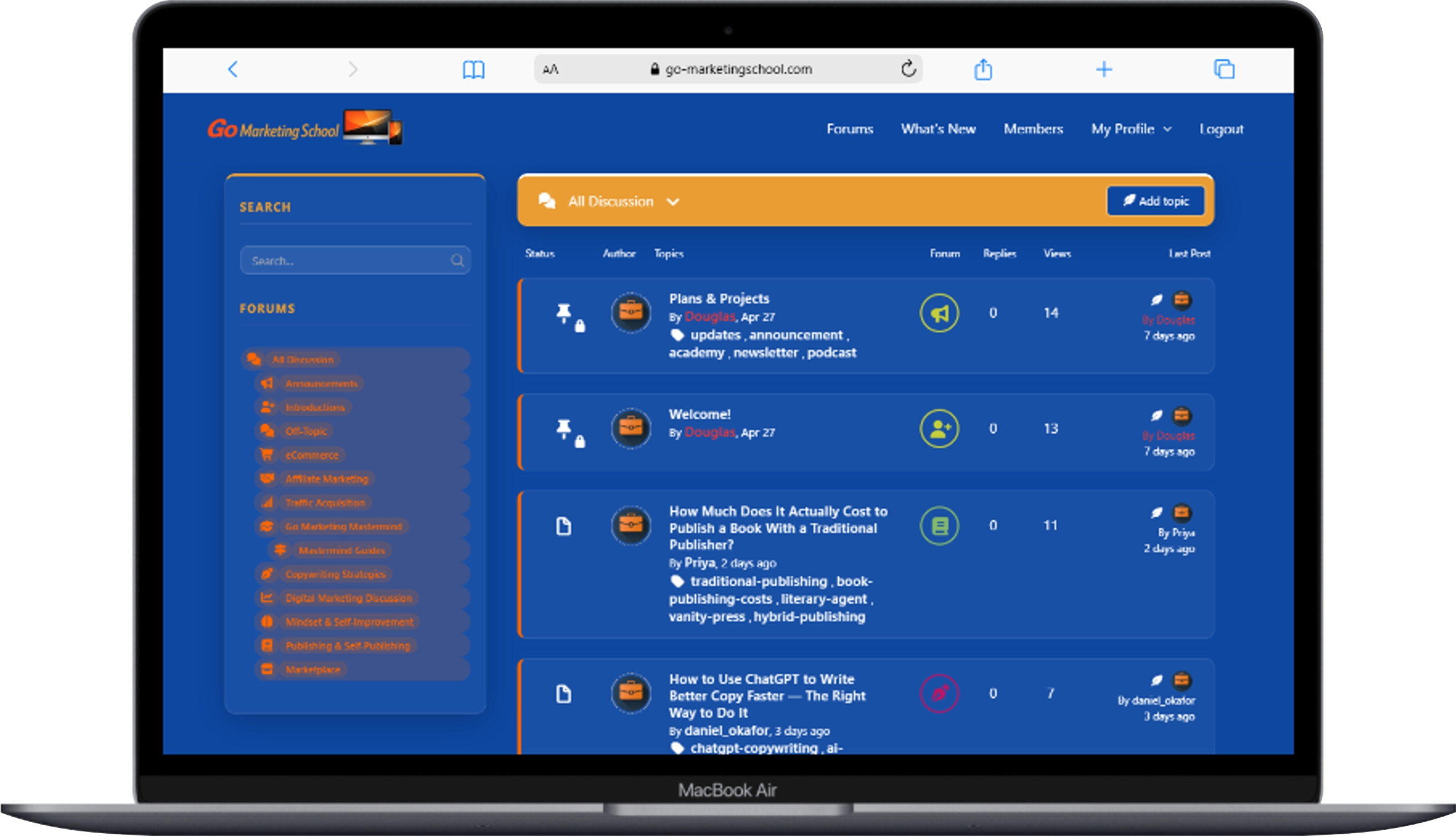 WordPress Developer & Community Platform Architect — Digital Marketing Education Forum