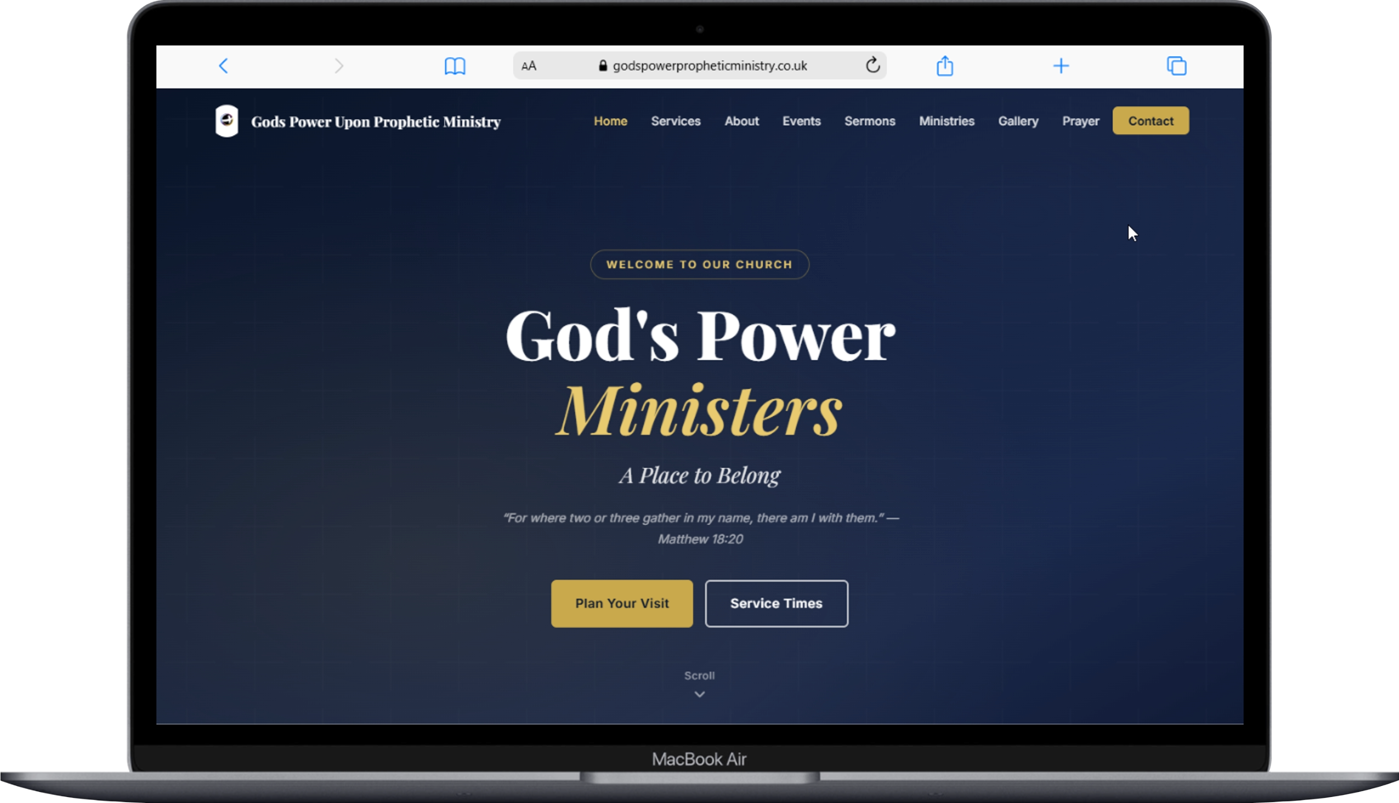 Gods Power Upon Prophetic Ministry — Church Website